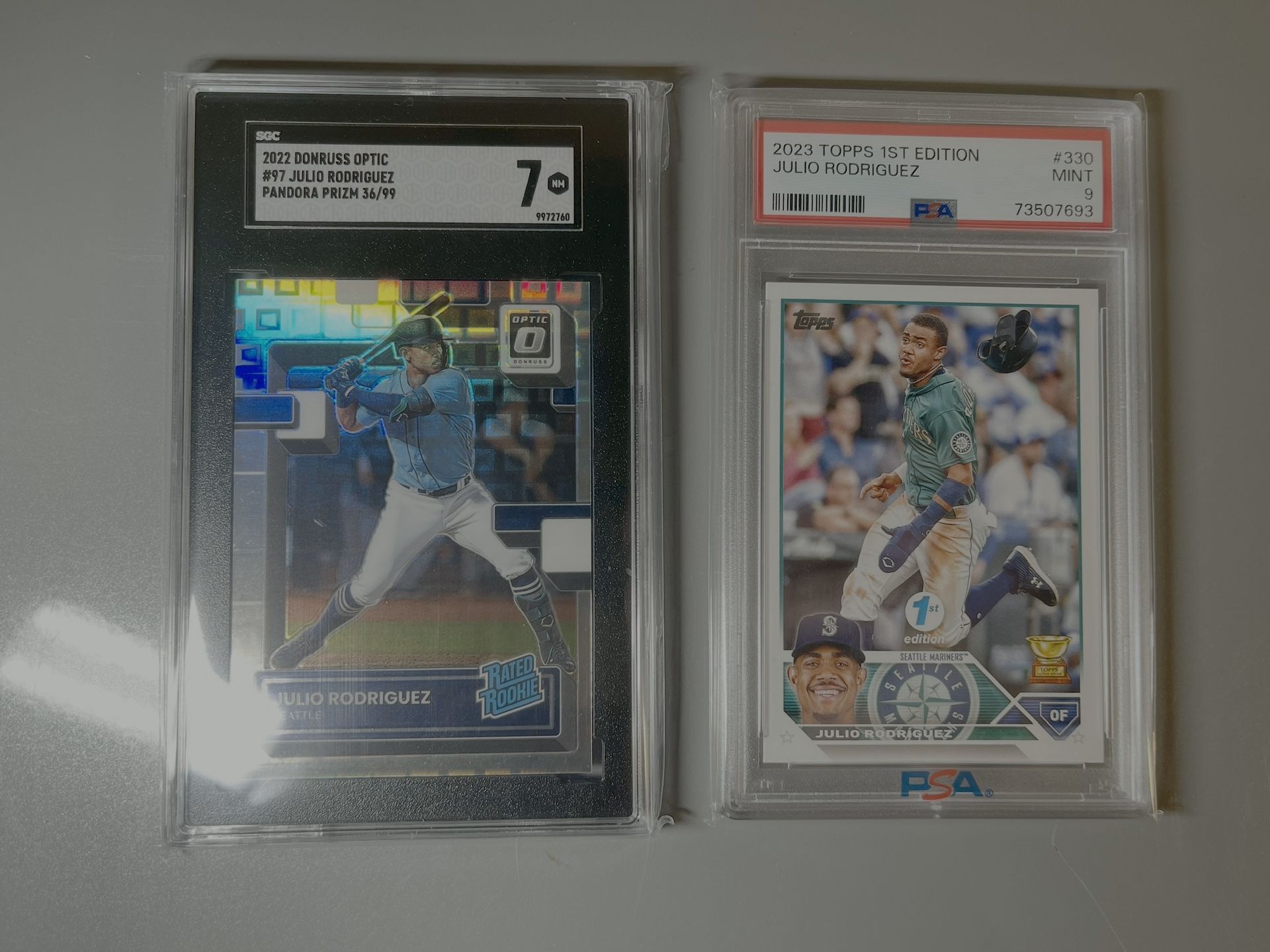 Graded Sports Card Lot Julio Rodriguez