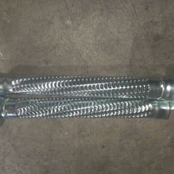 16" Spiral Louvered Harley Exhaust Baffles – 2.25" – Deep Aggressive Tone – Pair