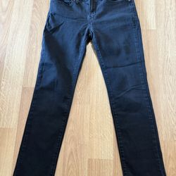 Women’s Levi’s 712 Slim Fit Jeans In Faded Black