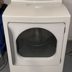 GE Profile™ DPGT650EHWW 7.1 Cu. Ft. King-Size Capacity High-Efficiency Electric Dryer