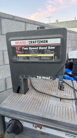 CRAFTSMAN 12 Inch Band Saw (Two Speed)