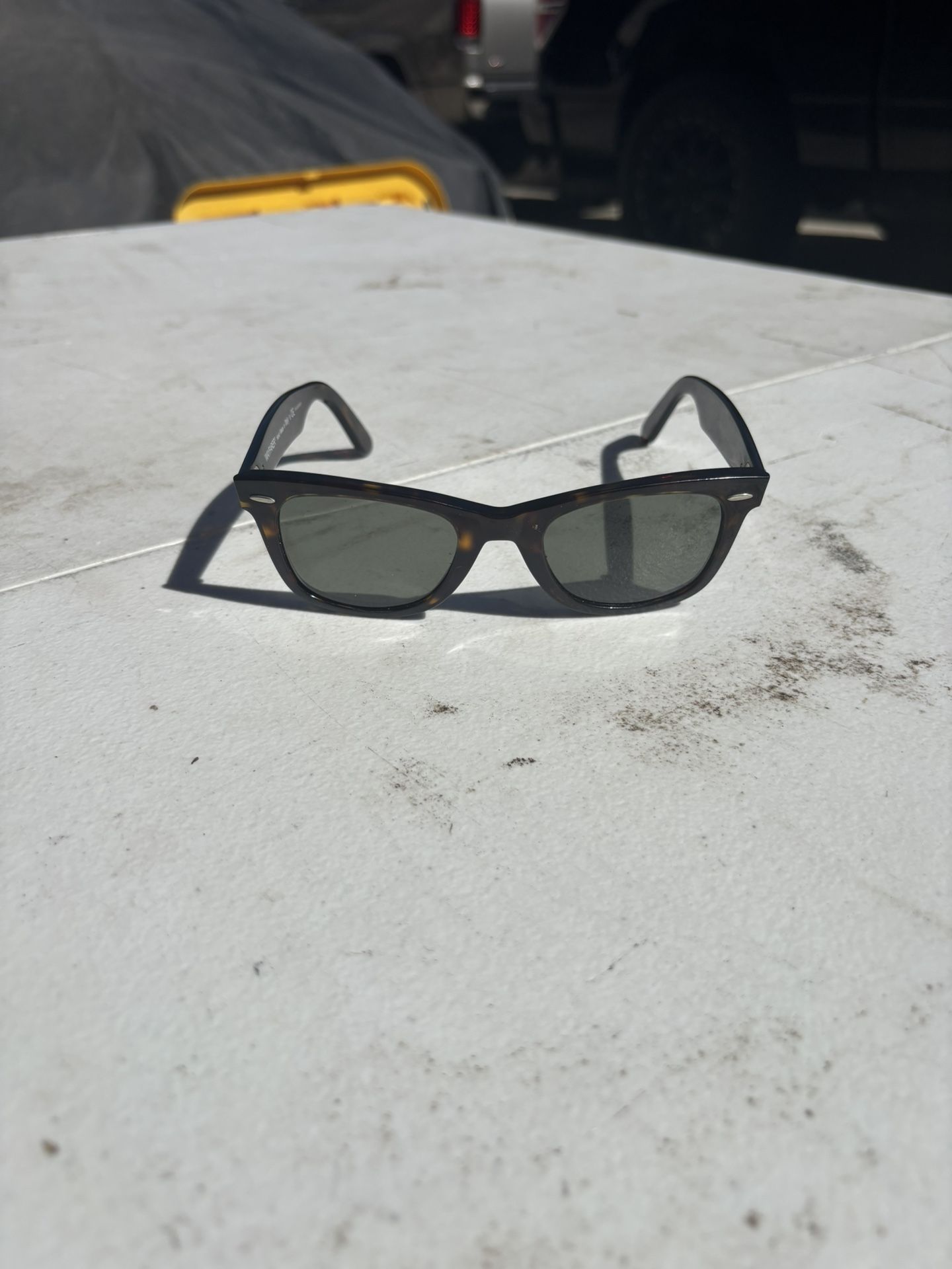 RayBan Leopard Wayfarer Polarized Sunglasses 