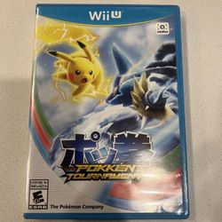 Pokken Tournament Nintendo Wii U Game Complete In Box