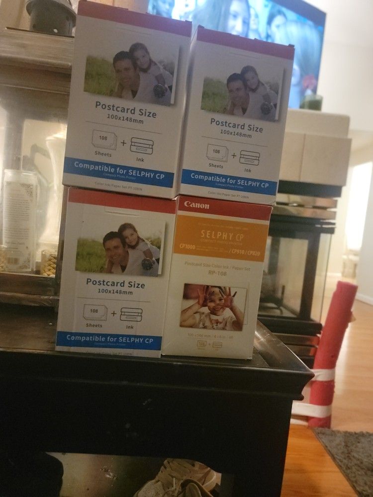 4 Boxes Plus Ink In Each Box