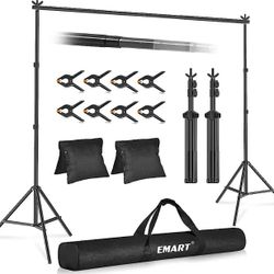 EMART Backdrop Stand 10x7ft (WxH) 