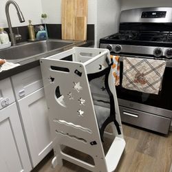 Toddler Learning Pedestal Step Ladder