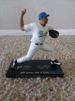 2008 Rancho Cucamonga Quakes Francisco Rodriguez statue SGA