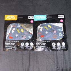 Bt21 Reusable Face Mask