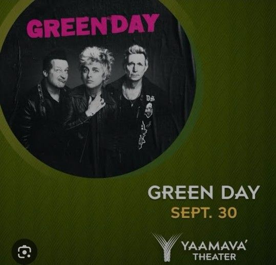 2 GREEN DAY TICKETS