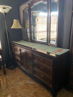 Dresser w/Mirror and matching Tall Boy