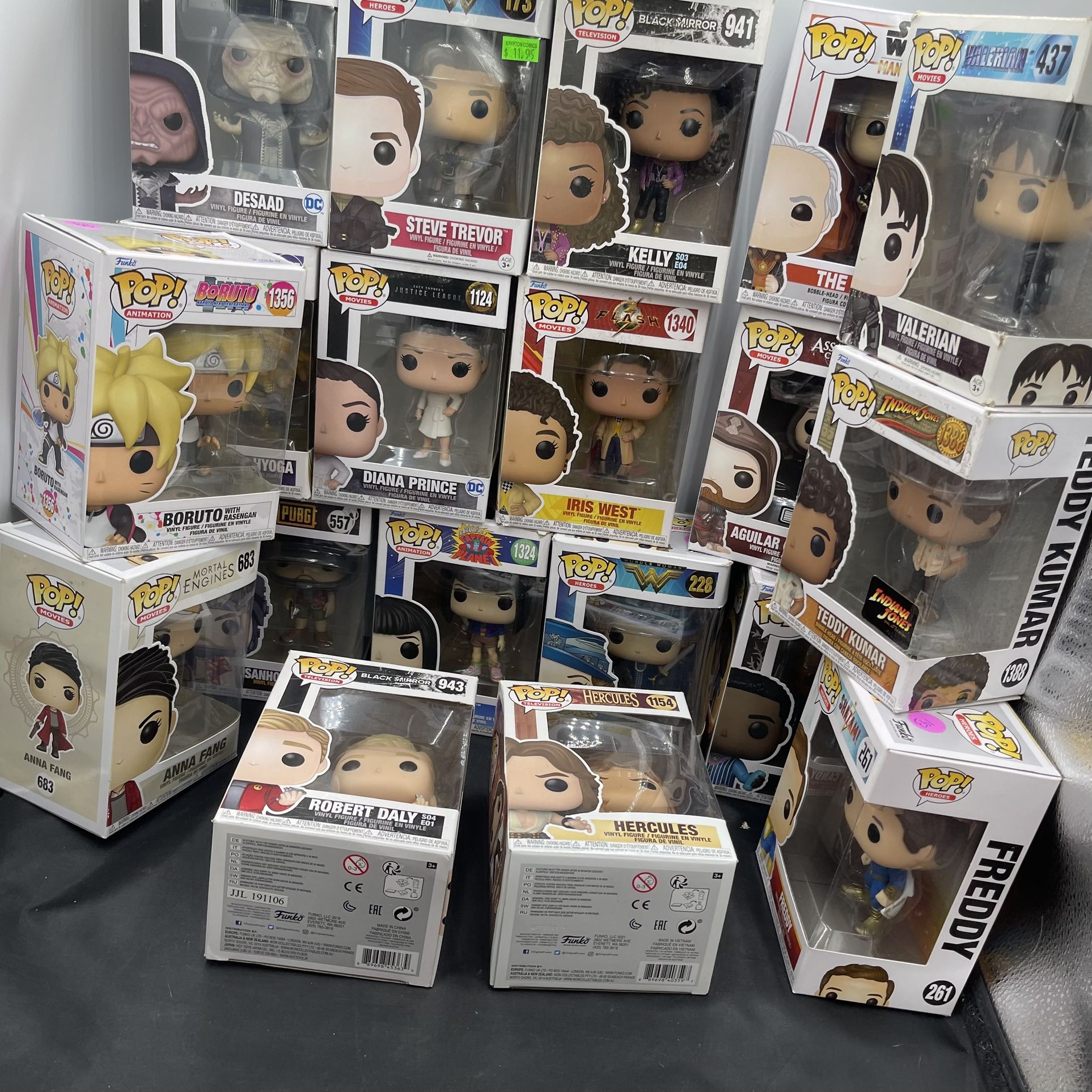 Lot Of 18 Funko Pops NIB