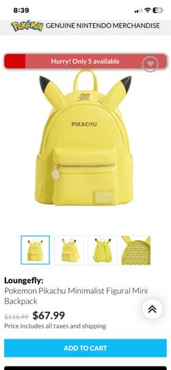 Picachu loungefly bag