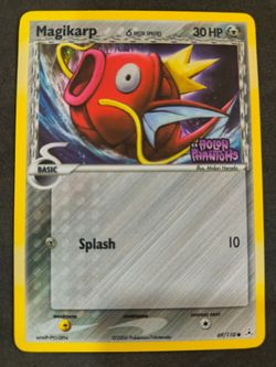Delta Species Reverse Holo Magikarp Holon Phantoms Pokemon Cards