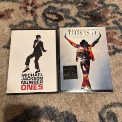 2 Michael Jackson DVDs Videos Songs - Collectors 