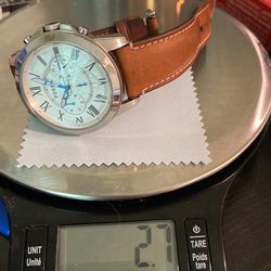 Fossil Wrist Watch Stainless Steel Case Leather Strap FS5060 111506 for Sale in Canonsburg PA OfferUp