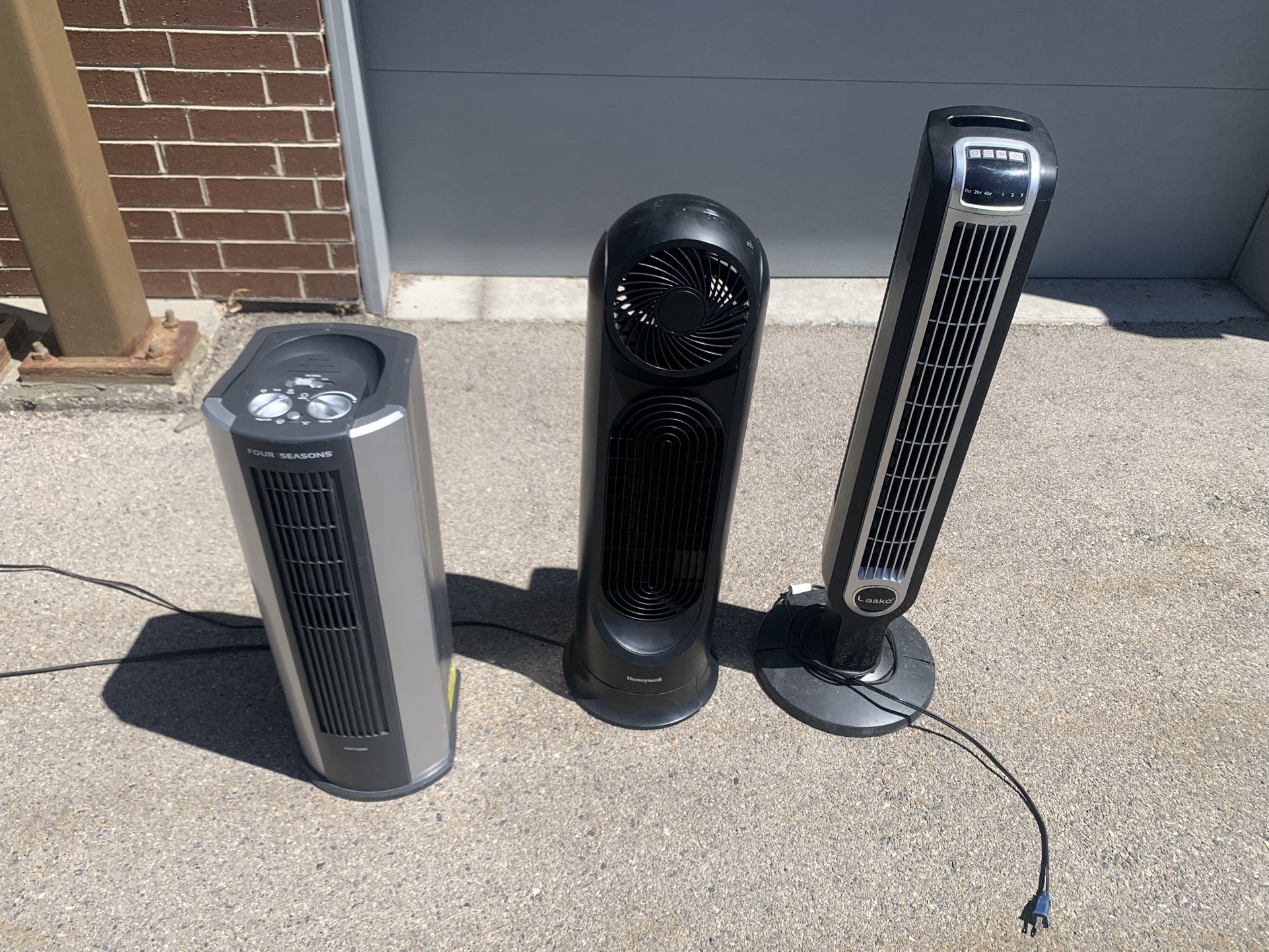 Fan Towers Honeywell, Lasko, 4 Seasons Heater