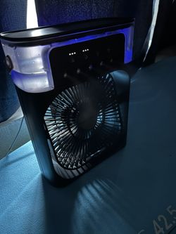 Fan With Mister And Night Light. 