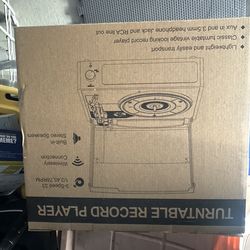 Turntable record player