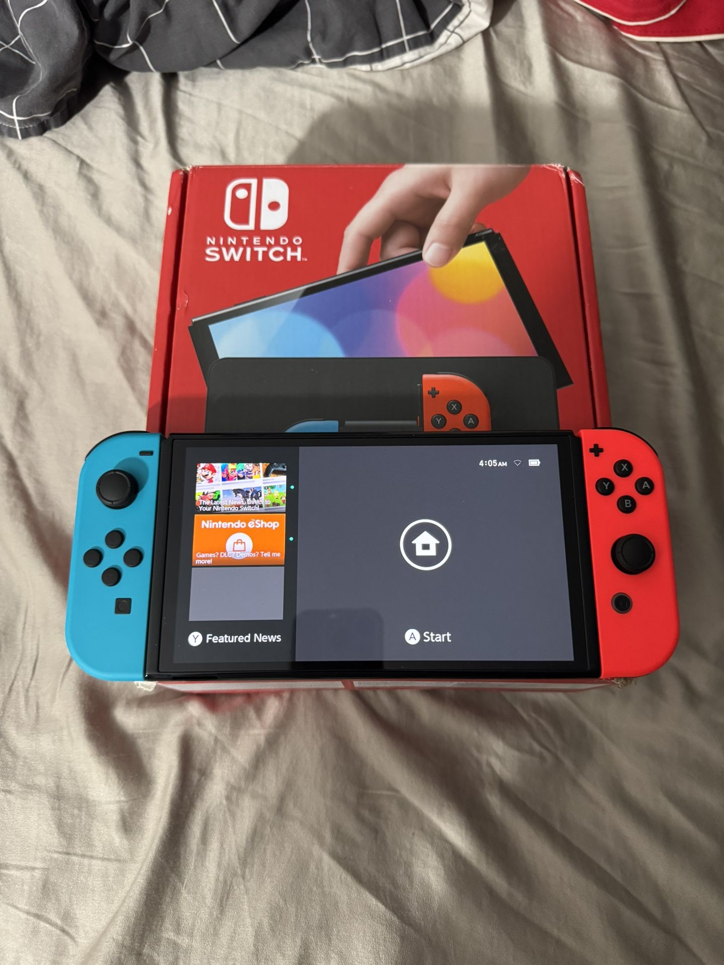 Nintendo Switch Oled Complete Set 