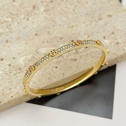 Tory Burch Gold Diamond Bracelet 