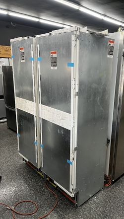 Subzero Built In Panel Ready Column Refrigerator & Freezer 54” Set 