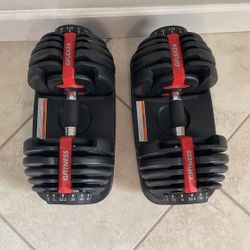 Adjustable Dumbbell Weights 