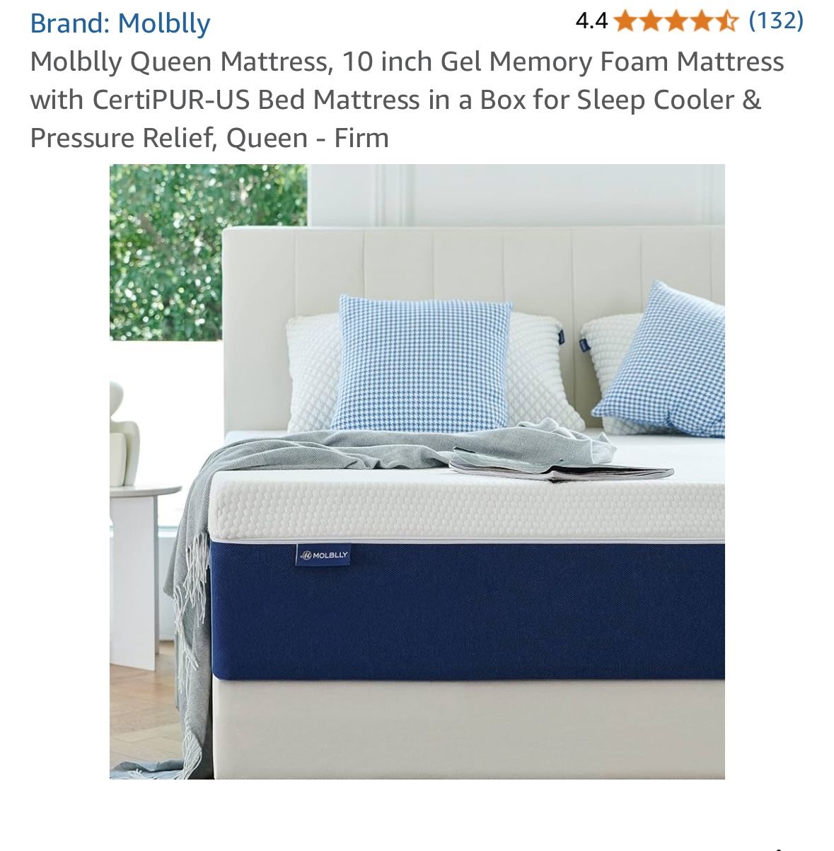 Queen Mattress Unused