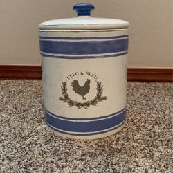 Kitchen Canister with Lid