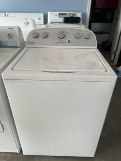 Whirlpool washer big capacity