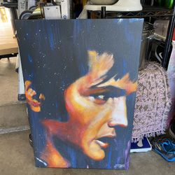 Who love Elvis ? Got a paint frame