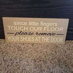 Baby Hygiene Sign