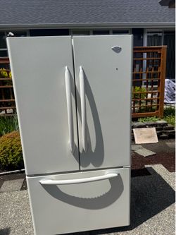 Refrigerator with French door ,BAIGE color