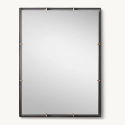 Restoration Hardware Nicollo Floating Mirror 26” x 48” Bronze – $975 – Must Pick Up Tomorrow