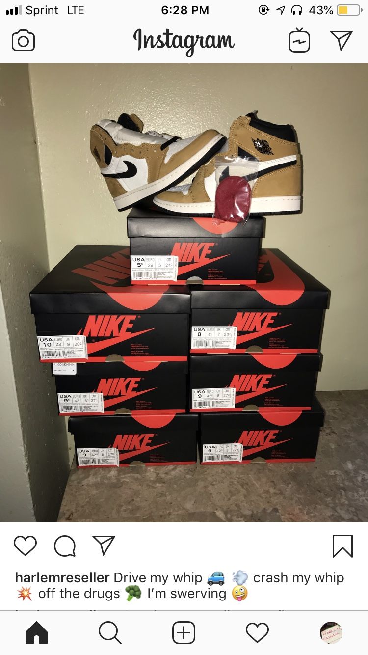 Air Jordan 1 Retro High Rookie Of The Year Read My Description