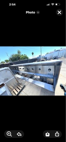 Commercial hood 15 ft