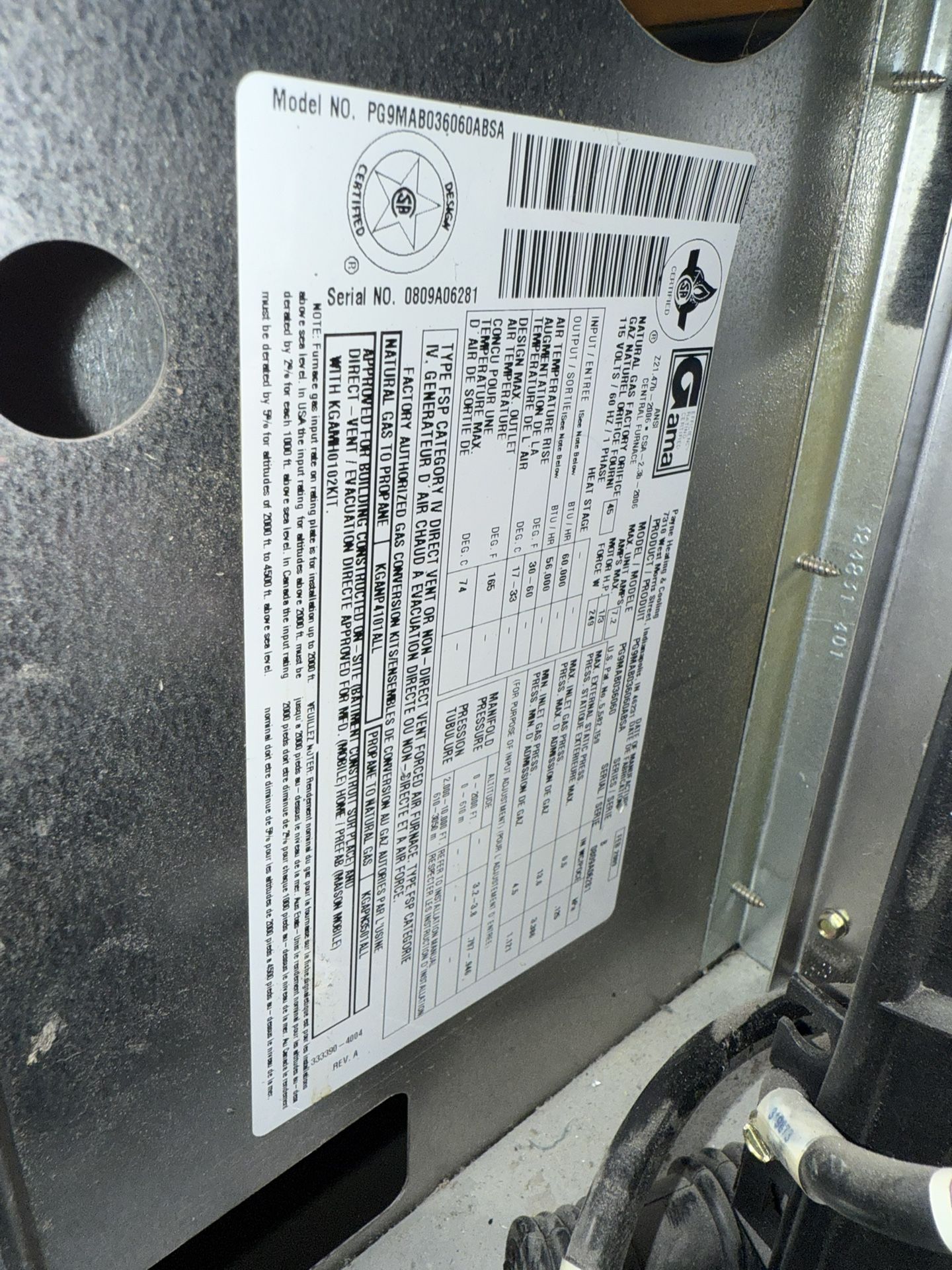 Furnace and AC Unit