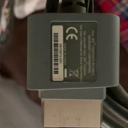 Microsoft Xbox 360 AV Adapter Cable