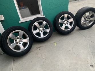 Chevy Silverado Tahoe stock rims wheels