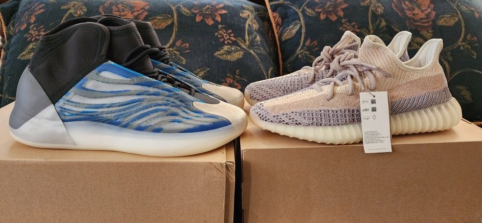 Adidas Yeezy 350 V2 Ash Pearl Size