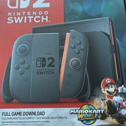 Brand new Nintendo Switch 2 Bundle w/ Mario Cart game. 