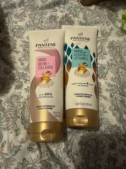 Pantene shampoo and conditioners