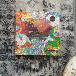 Mythographic Color And Discover Dragon Spell Coloring Book