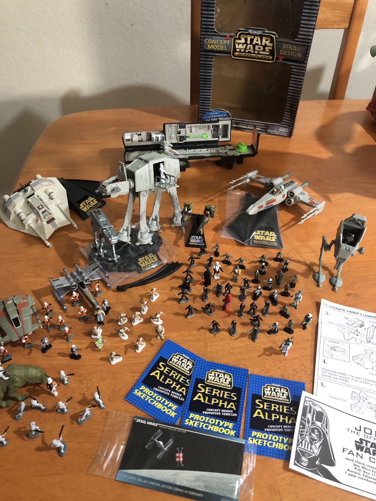 Star Wars Micro Machines Toy Lot