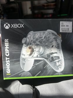 Brand new Xbox Ghost Cipher controller