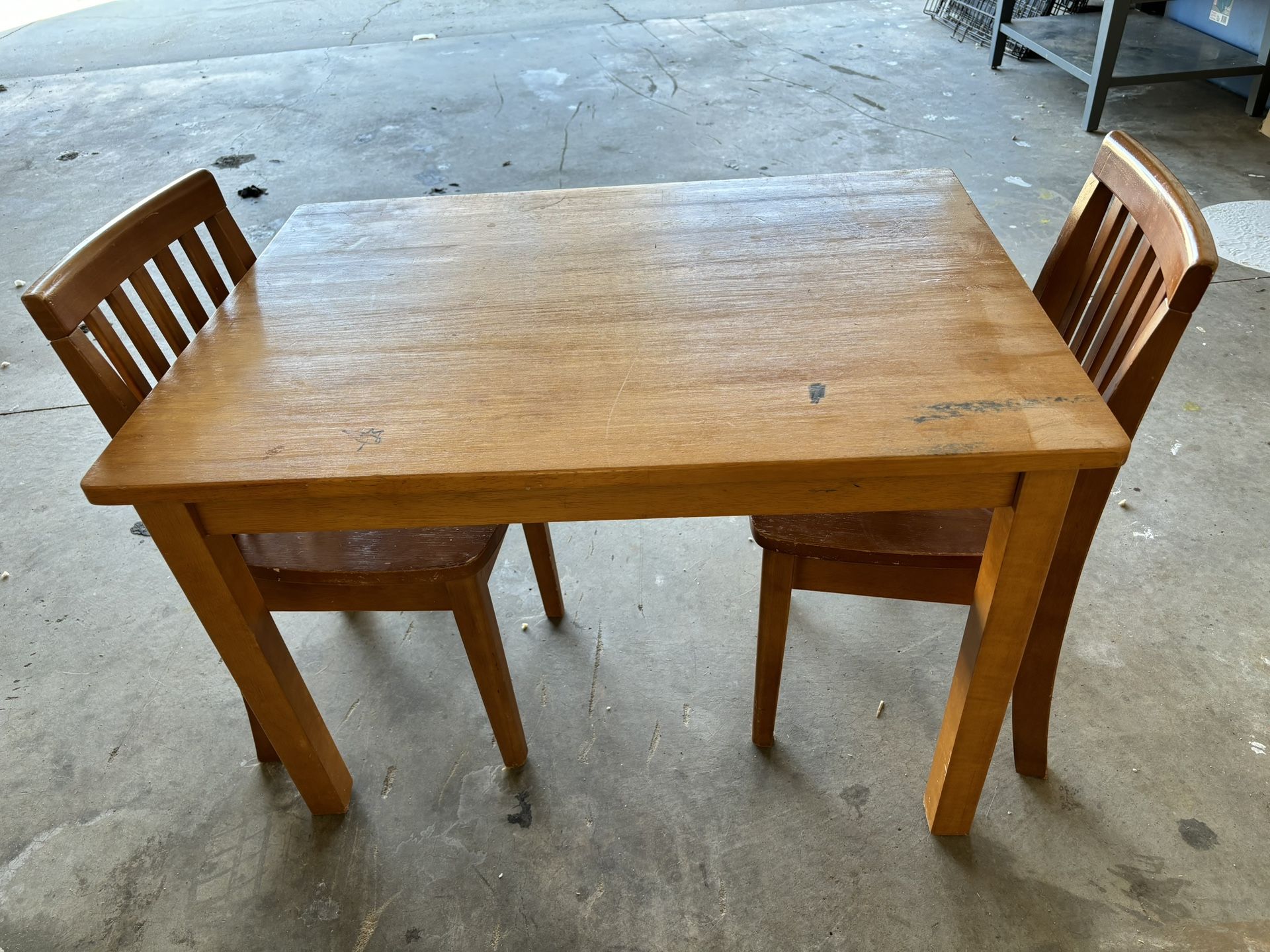Kids Table (real Wood) 