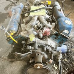Ford 351 Cleveland Engine & Transmission 