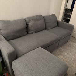 Couch With ottoman