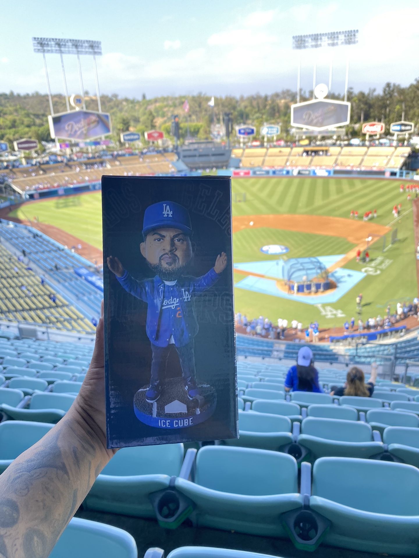 DODGERS ICE CUBE BOBBLEHEAD