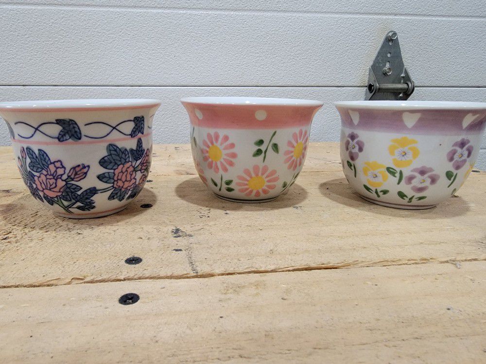 Little Flower Pots 3pcs.