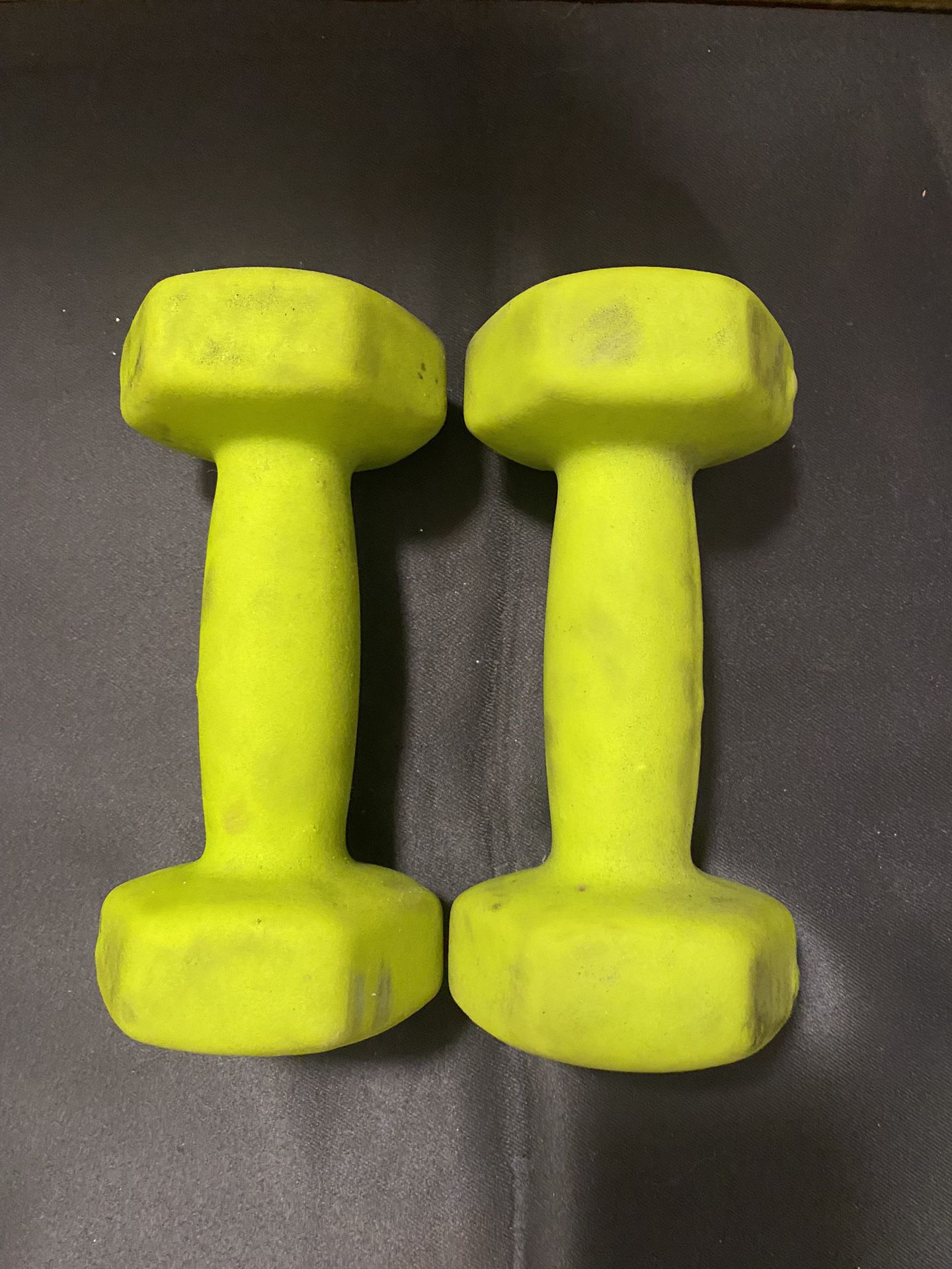 Two 5 Pound Dumbbells 